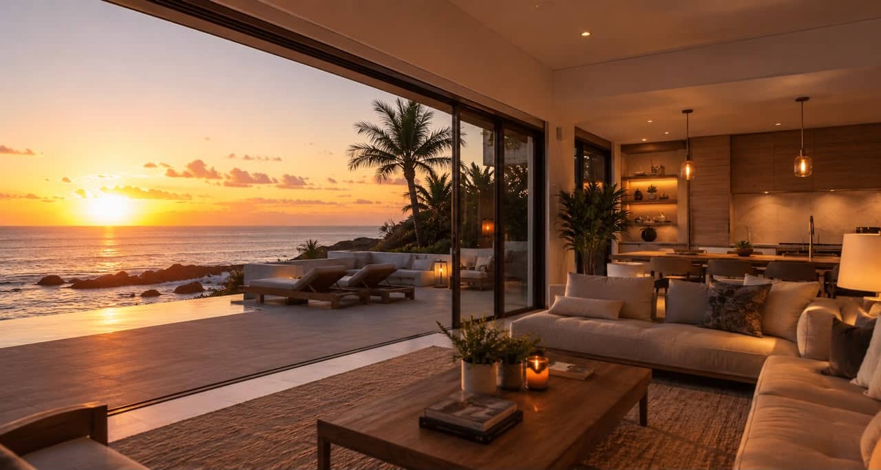 Luxury property interior